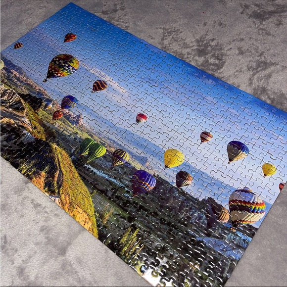 Bei Bi La 500 Piece Paper Puzzle/Turkey Cappadocia Colorful Hot Air Balloon - Picture 11 of 16